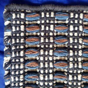 4 NEW Placemats Hand Woven Heavy Weight Substantial Quality Cabin Rustic Country